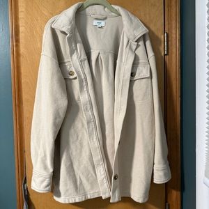 Aerie Luxe Trucker Shacket